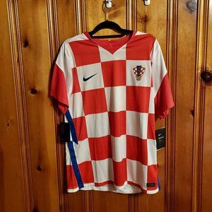 Nike 2018 Croatia World Cup Jersey Large
